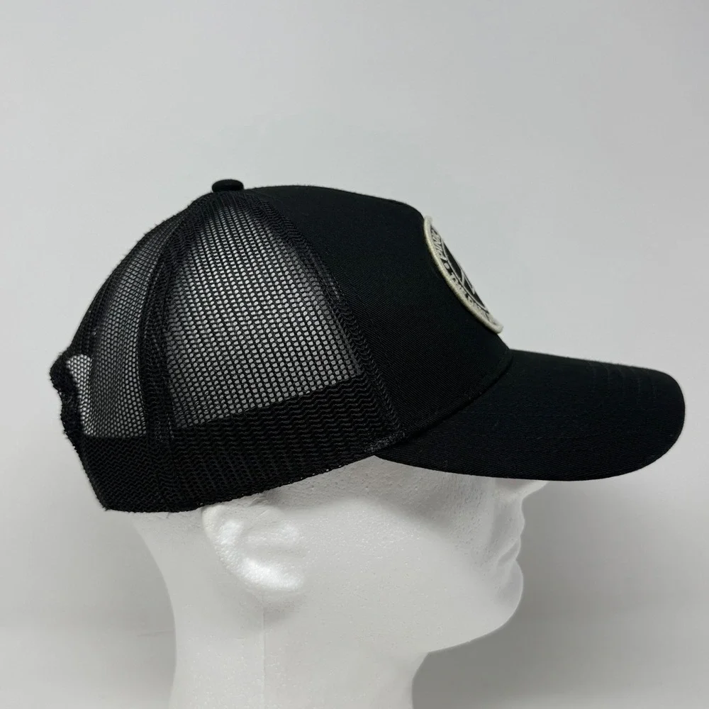 American Needle Pink Floyd Dark Side of the Moon Black Mesh Trucker Hat Snapback
